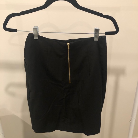 H&M Black Pencil Skirt size 6 - Picture 8 of 9